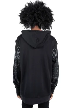 Untamed Hoodie -Gothic Wear Store UNTAMED HOODIE MENS D