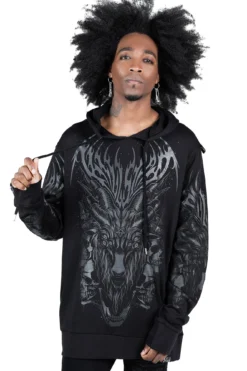 Untamed Hoodie -Gothic Wear Store UNTAMED HOODIE MENS E
