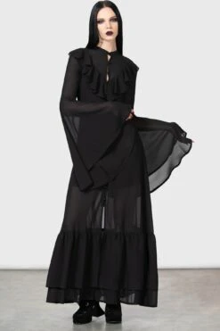 Valentine Maxi Dress -Gothic Wear Store VALENTINE MAXI DRESS W D