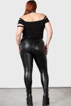 Venom Leggings [PLUS] -Gothic Wear Store VENOM LEGGINGS PLUS W E