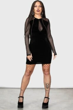 Viperdae Mini Dress -Gothic Wear Store VIPERDAE MINI DRESS W D