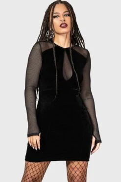 Viperdae Mini Dress -Gothic Wear Store VIPERDAE MINI DRESS W E