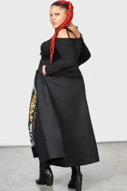 Wassail Maxi Skirt [PLUS] -Gothic Wear Store WASSAIL MAXI SKIRT PLUS W E