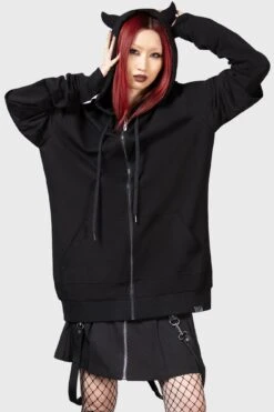 Watch The Skies Hoodie 11 Watch The Skies Hoodie -Gothic Wear Store WATCH THE SKIES HOODIE W d