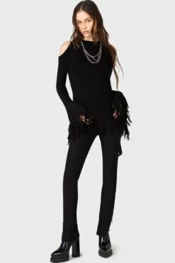 Where The Others Begin Knit Sweater 8 Where The Others Begin Knit Sweater -Gothic Wear Store WHERE THE OTHERS BEGIN SWEATER W E