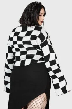 Wicked Games Sweater [PLUS] -Gothic Wear Store WICKED GAMES SWEATER PLUS W F