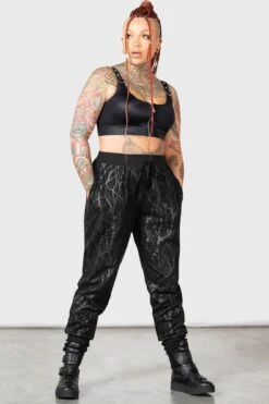 Wicked Woods Watcher Joggers -Gothic Wear Store WICKED WOODS WATCHER JOGGERS W C