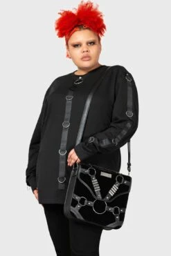 Witches Of Wicked Messenger Bag -Gothic Wear Store WITCHES OF WICKED MESSENGER BAG W D