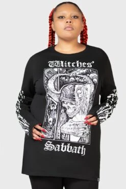 Witches' Sabbath Long Sleeve Top [PLUS]