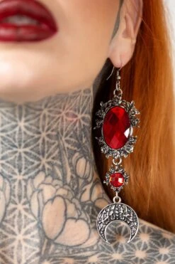 Worlds Beyond Earrings -Gothic Wear Store WORLDS BEYOND EARRINGS W D